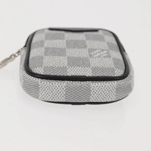 LOUIS VUITTON Damier Graffiti 3D Modular Pouch Gray N60447 LV Auth 143172 - Picture 7 of 14
